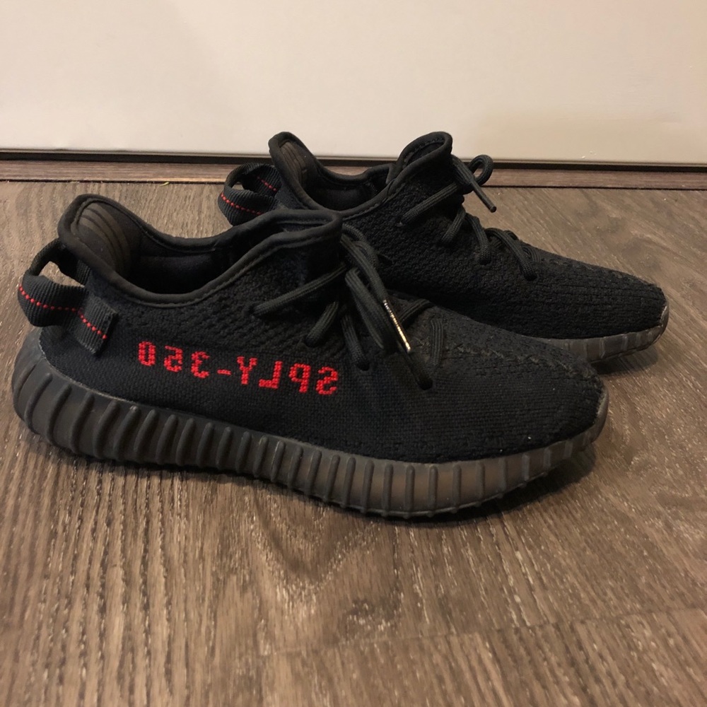 Yeezy Boost 350 V2 Black x Red 5
